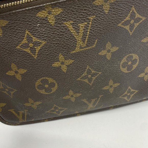 Louis Vuitton Pouch Monogram Pochette Accessoires M51980 Brown Women's - Picture 10 of 11